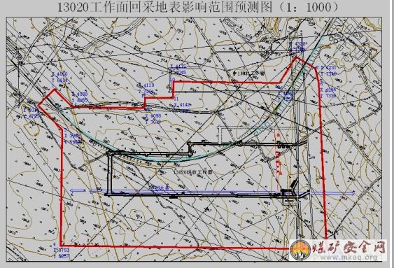 楊村煤礦鐵路下采煤地表巖移規(guī)律的技術(shù)研究