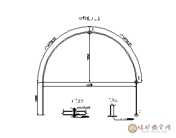 小紀汗礦井主斜井井筒明槽轉(zhuǎn)暗硐施工安全技術措施