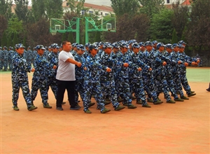 中國礦業(yè)大學(xué)化工學(xué)院新生軍訓(xùn)視角