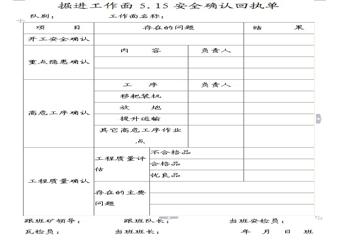 興安煤業(yè)糯東煤礦11332安全管理法