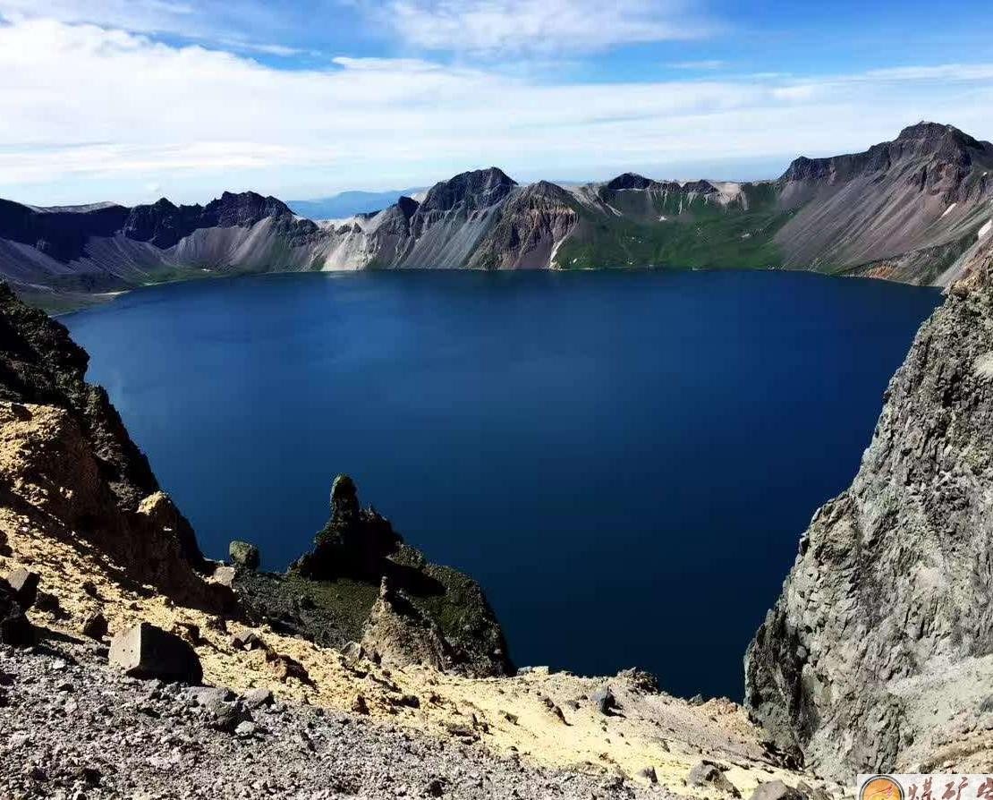 天池美景