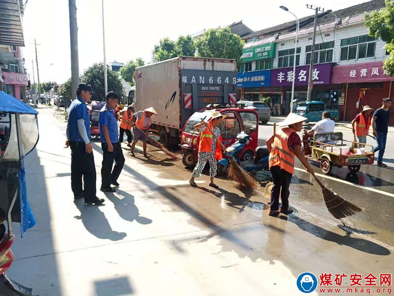 安徽廬江郭河：開展集鎮(zhèn)街道環(huán)境衛(wèi)生整治行動