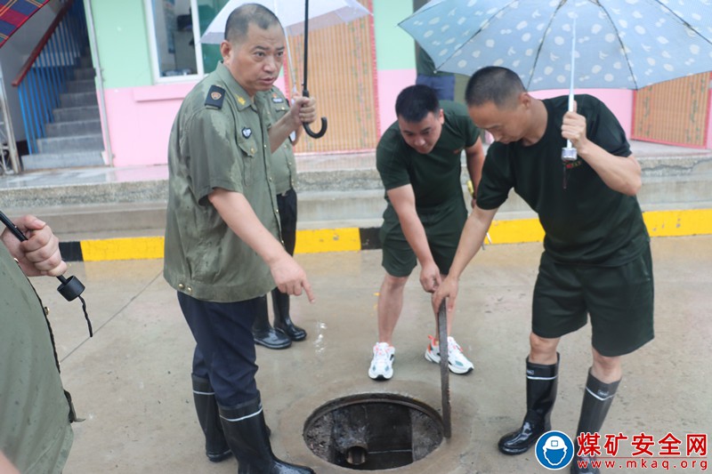 蒲白救護消防大隊 全力擰緊“雨季三防”安全閥