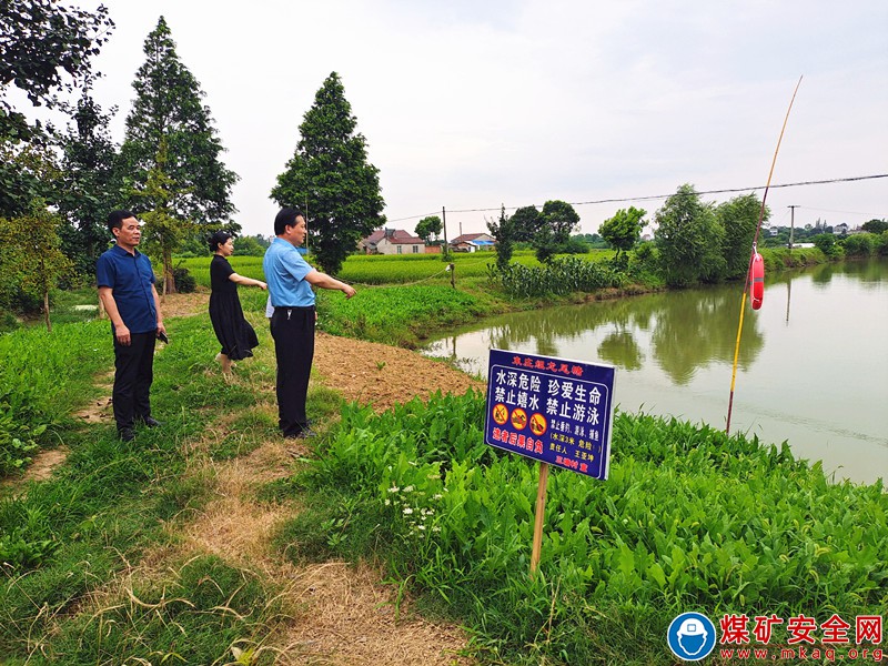 安徽廬江：督查“防溺水”工作 守護學(xué)生安全